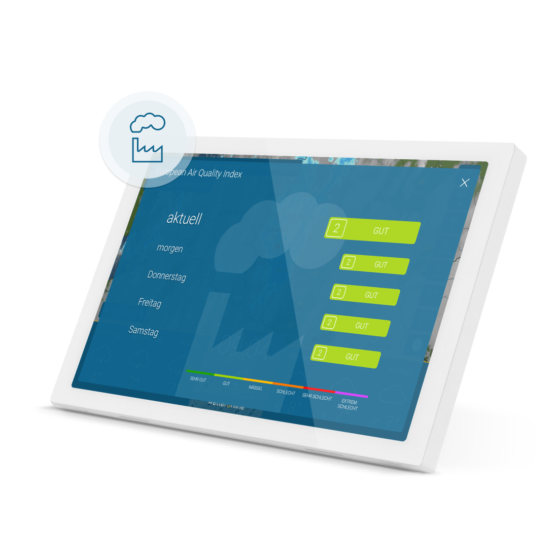 wetteronline home 4 (Weiß)