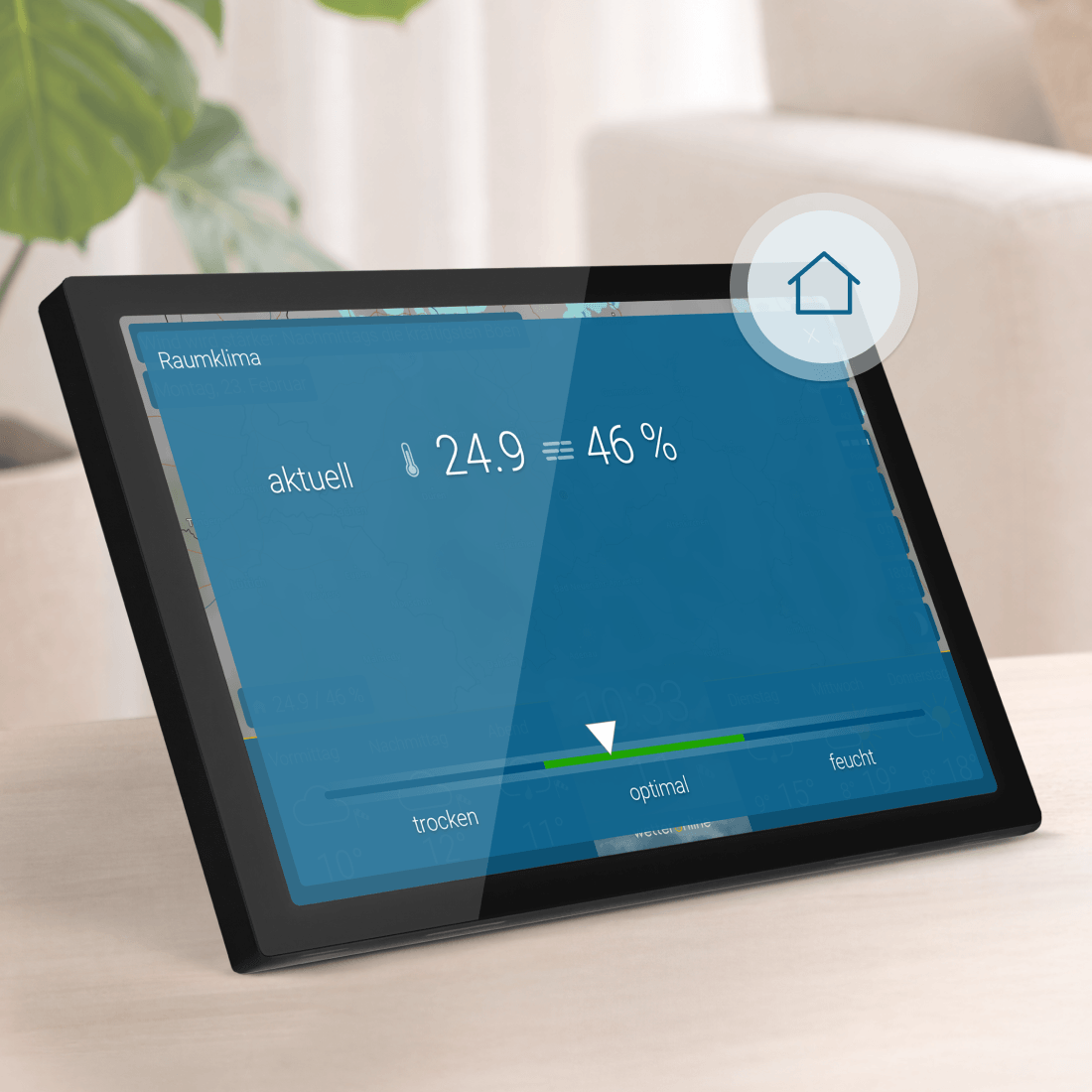 wetteronline home 4 (Schwarz)