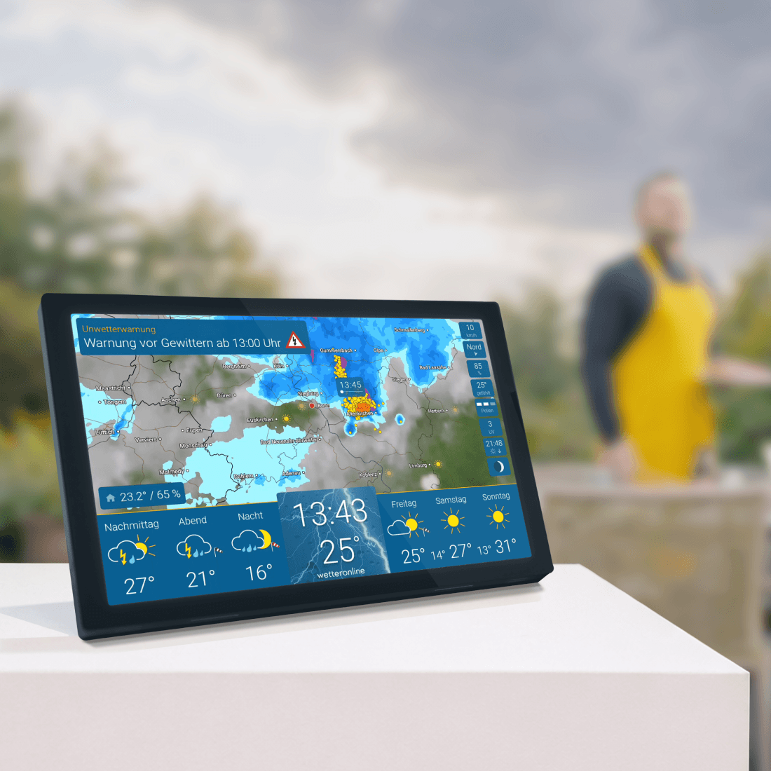 wetteronline home 4 (Schwarz)