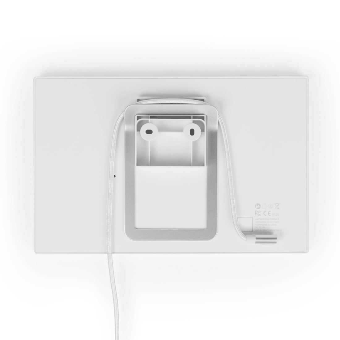 wetteronline home 4 (Weiß) inkl. Wandmontage-Set