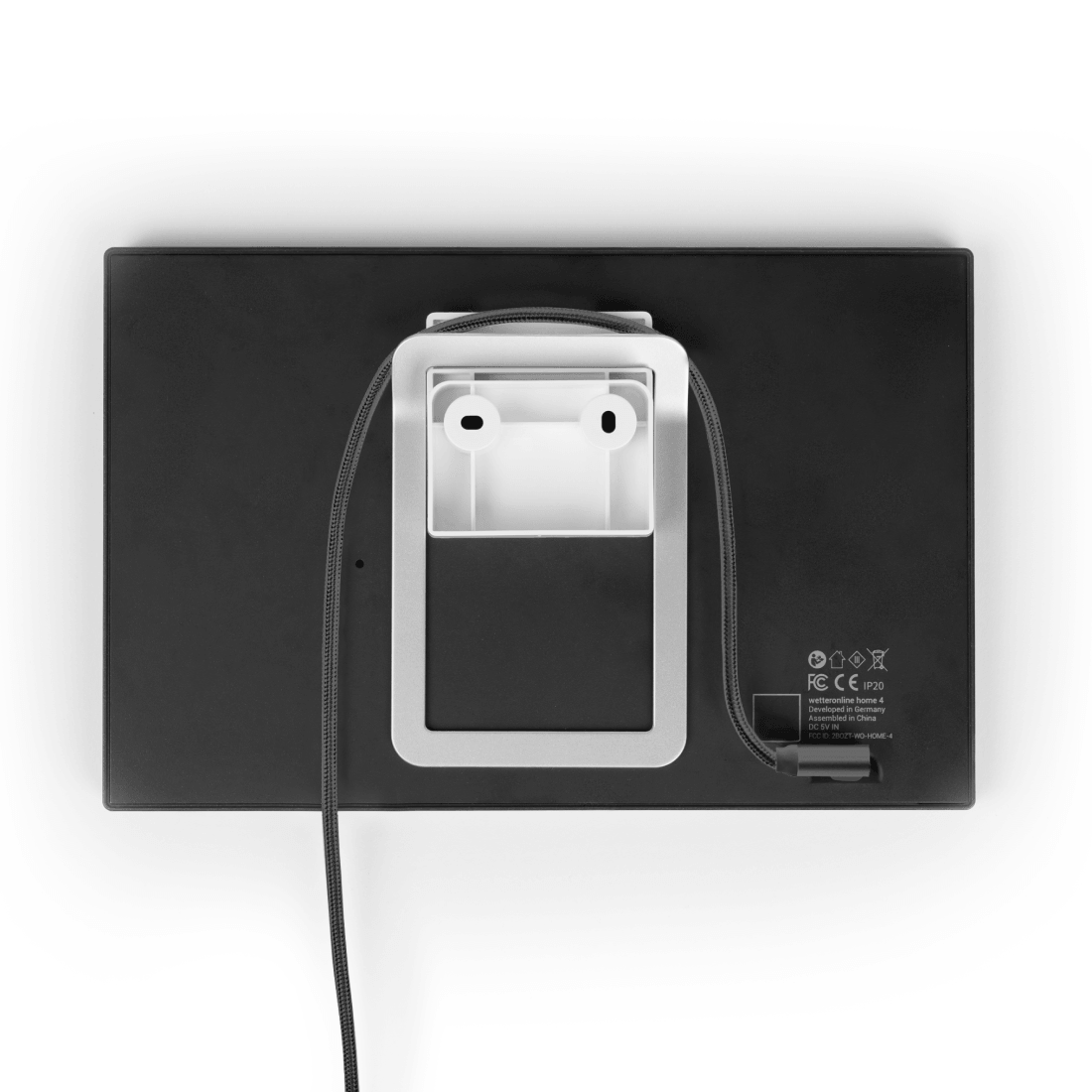 vejr & radar home 4 (sort) + vægmonteringssæt