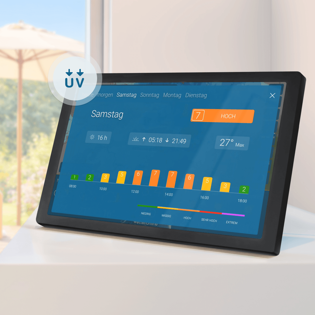 wetteronline home 4 (Schwarz)