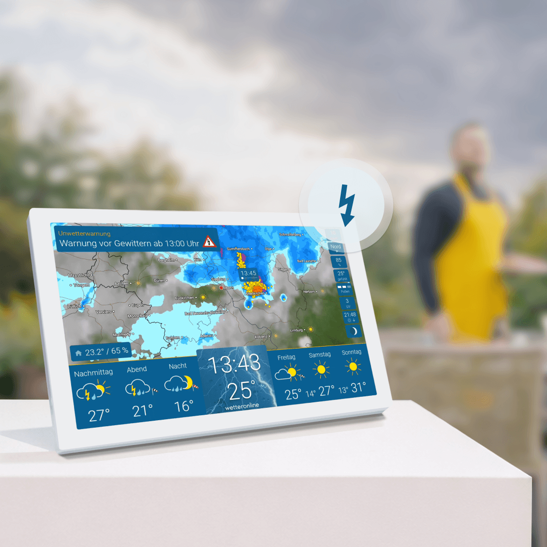 wetteronline home 4 (Weiß)